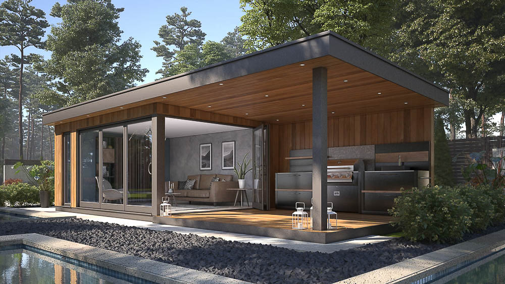 Garden gyms by Bridge Garden Rooms