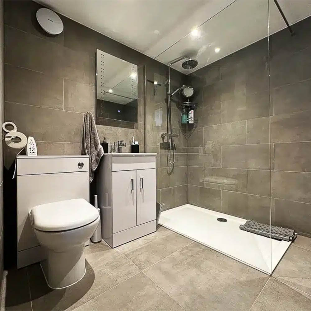 Example of a bathroom in an A Room in the Garden living annexe
