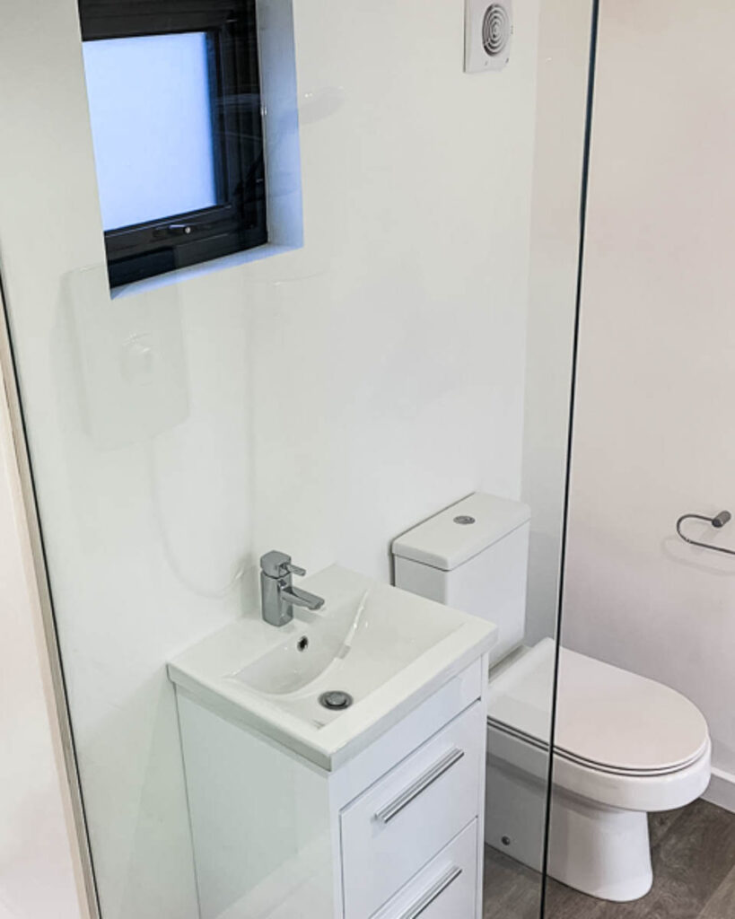 Bathroom in a Swift Unlimited living annexe