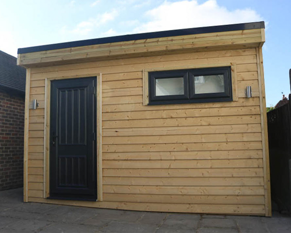 Soundproof music rooms by Miniature Manors